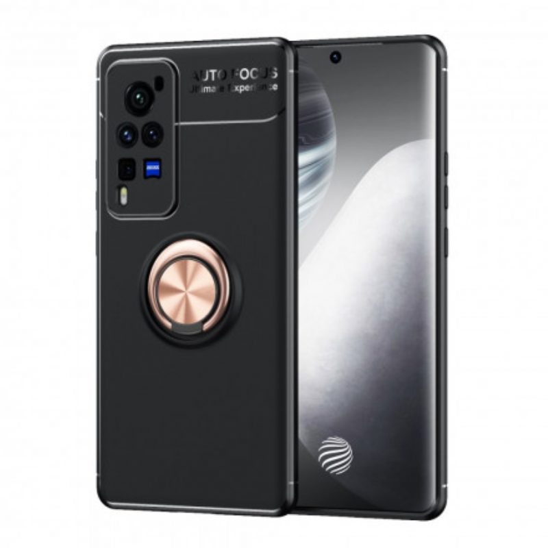 Cover Vivo X60 Pro Anello Rotante