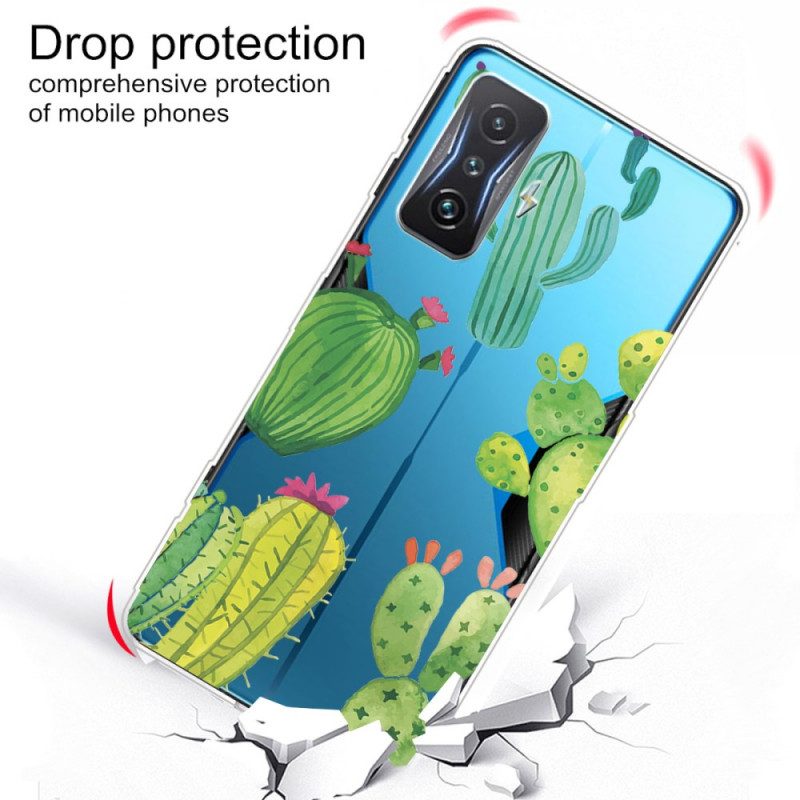 Cover Poco F4 GT Cactus Senza Soluzione Di Continuità