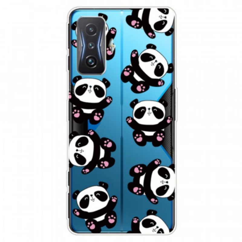 Cover Poco F4 GT Panda Multipli Senza Soluzione Di Continuità