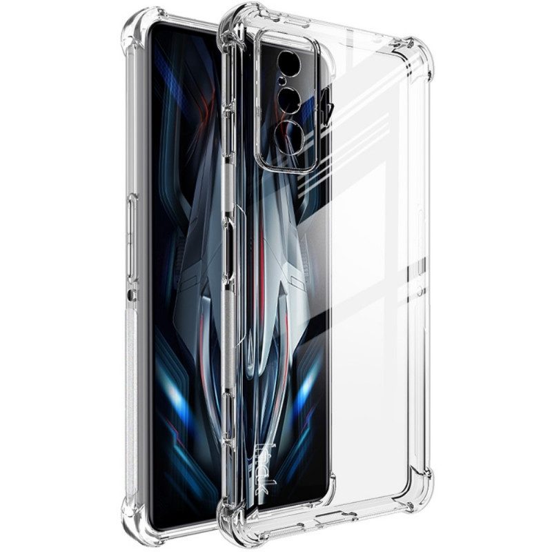 Cover Poco F4 GT Trasparente Con La Protezione Dello Schermo Imak