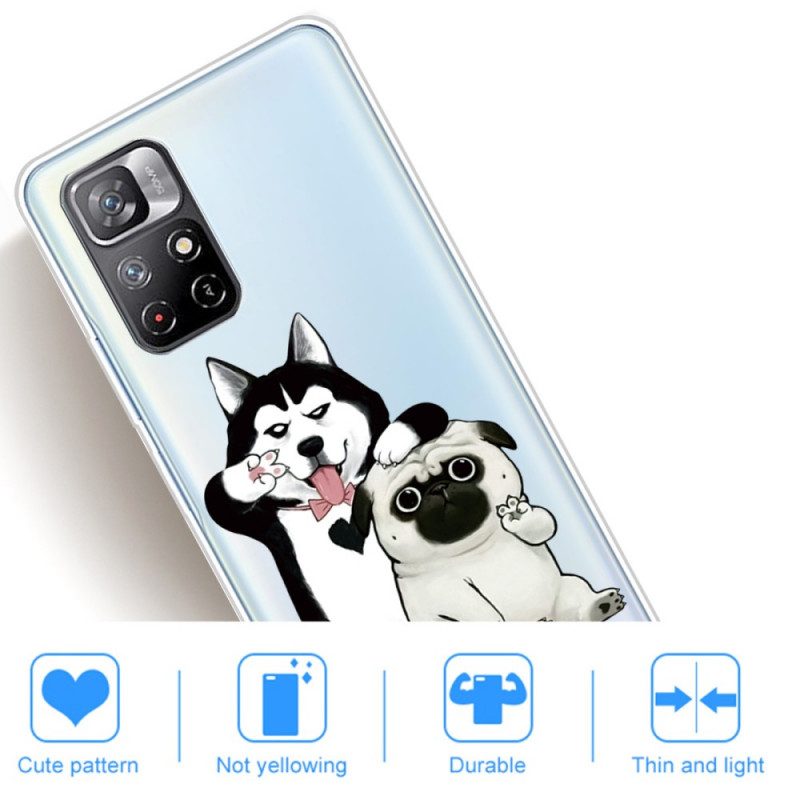 Cover Xiaomi Redmi Note 11 Pro Plus 5G Cani Divertenti