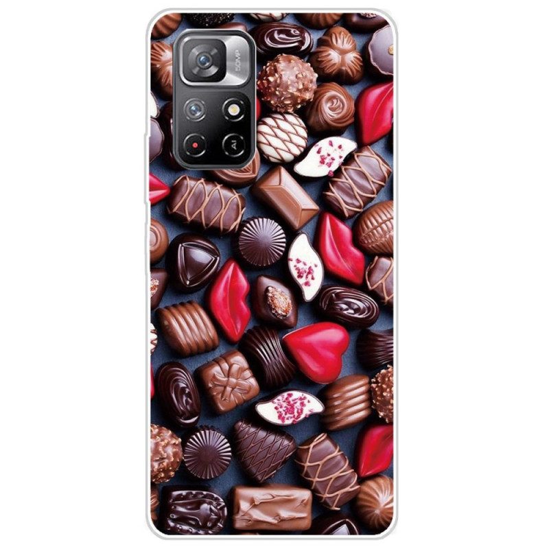 Cover Xiaomi Redmi Note 11 Pro Plus 5G Cioccolato Flessibile