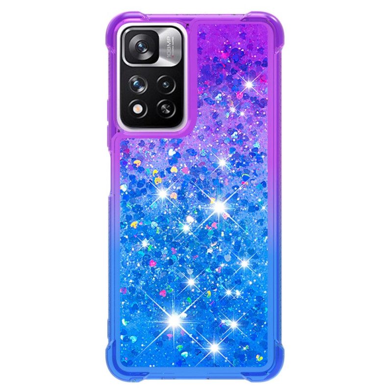 Cover Xiaomi Redmi Note 11 Pro Plus 5G Colore Paillettes