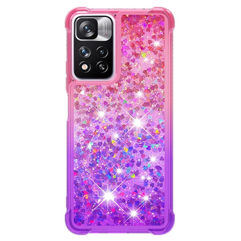 Cover Xiaomi Redmi Note 11 Pro Plus 5G Colore Paillettes