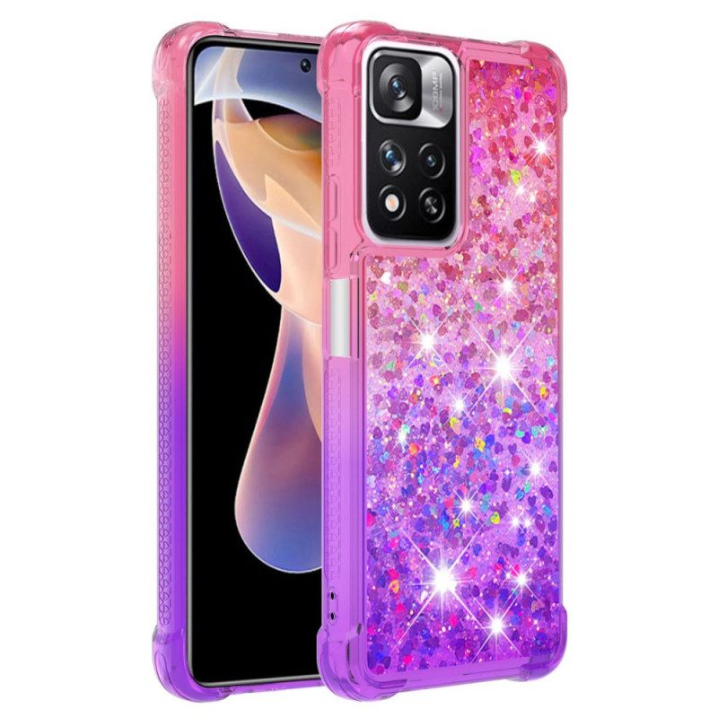 Cover Xiaomi Redmi Note 11 Pro Plus 5G Colore Paillettes