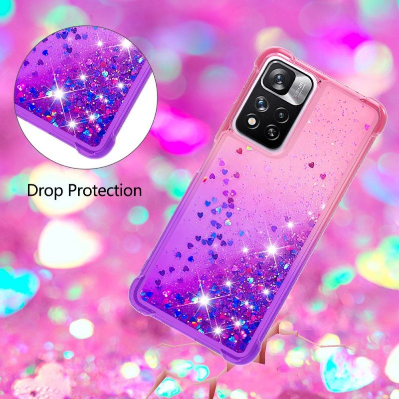 Cover Xiaomi Redmi Note 11 Pro Plus 5G Colore Paillettes