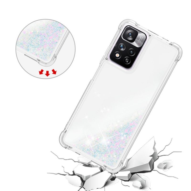 Cover Xiaomi Redmi Note 11 Pro Plus 5G Desideri Paillettes