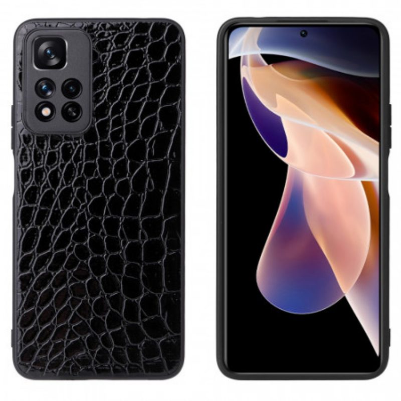 Cover Xiaomi Redmi Note 11 Pro Plus 5G Effetto Pelle Di Coccodrillo