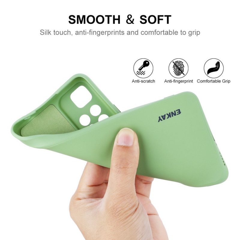 Cover Xiaomi Redmi Note 11 Pro Plus 5G Enkay Silicone Liquido