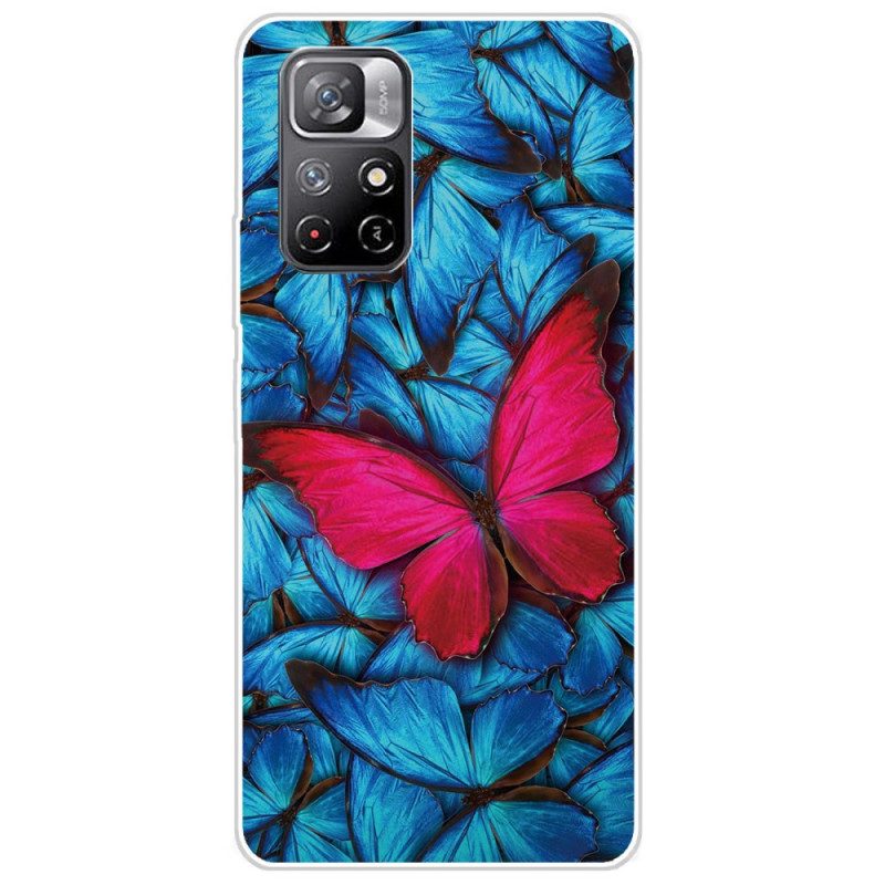 Cover Xiaomi Redmi Note 11 Pro Plus 5G Farfalle Flessibili