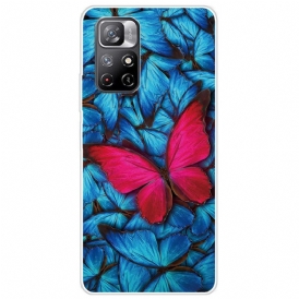 Cover Xiaomi Redmi Note 11 Pro Plus 5G Farfalle Flessibili