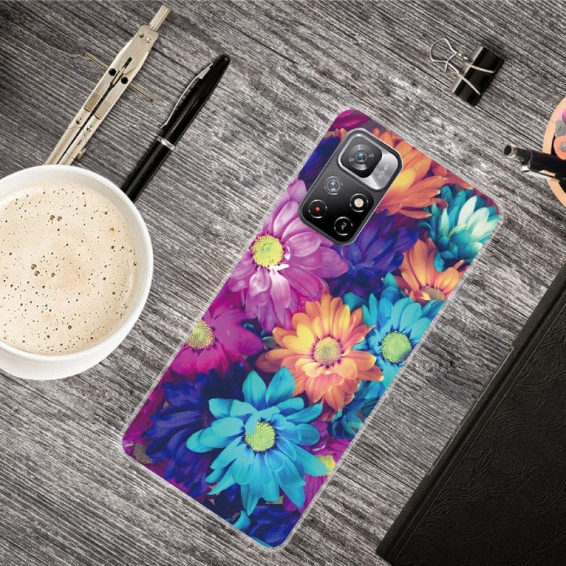 Cover Xiaomi Redmi Note 11 Pro Plus 5G Fiori Flessibili