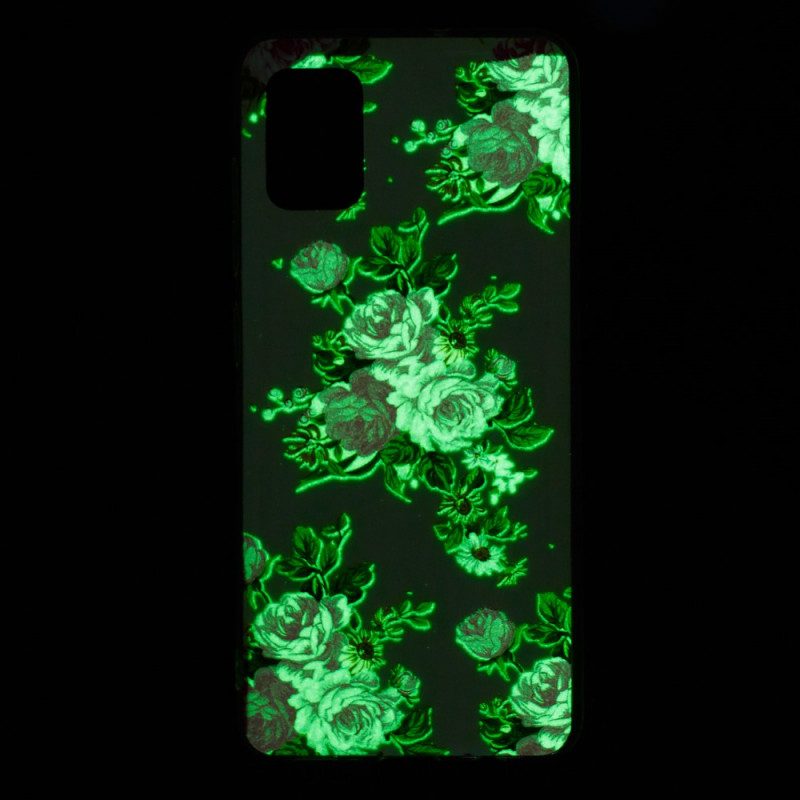 Cover Xiaomi Redmi Note 11 Pro Plus 5G Fiori Liberty Fluorescenti