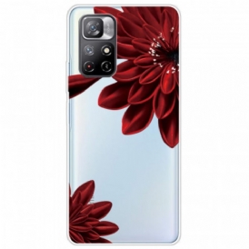 Cover Xiaomi Redmi Note 11 Pro Plus 5G Fiori Rossi