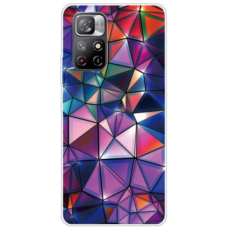 Cover Xiaomi Redmi Note 11 Pro Plus 5G Geometria Flessibile