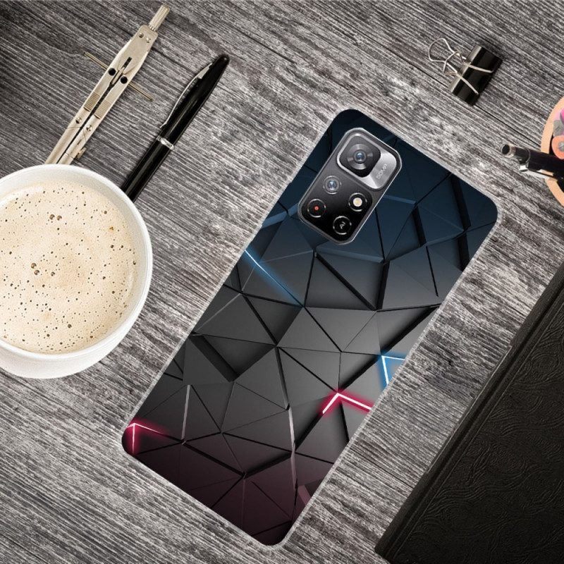 Cover Xiaomi Redmi Note 11 Pro Plus 5G Geometria Flessibile