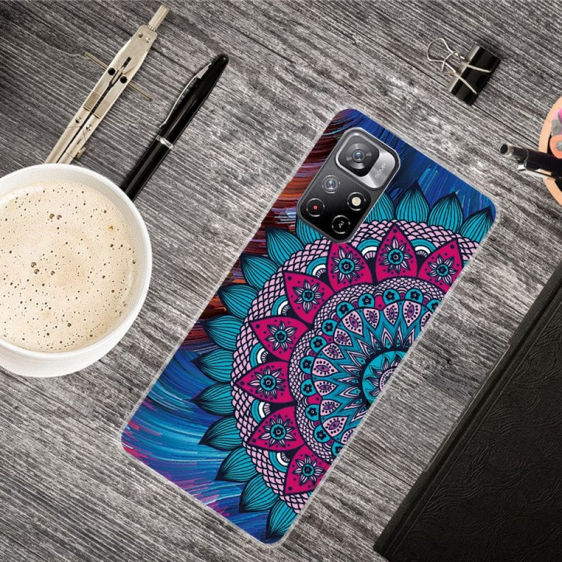 Cover Xiaomi Redmi Note 11 Pro Plus 5G Mandala In Silicone