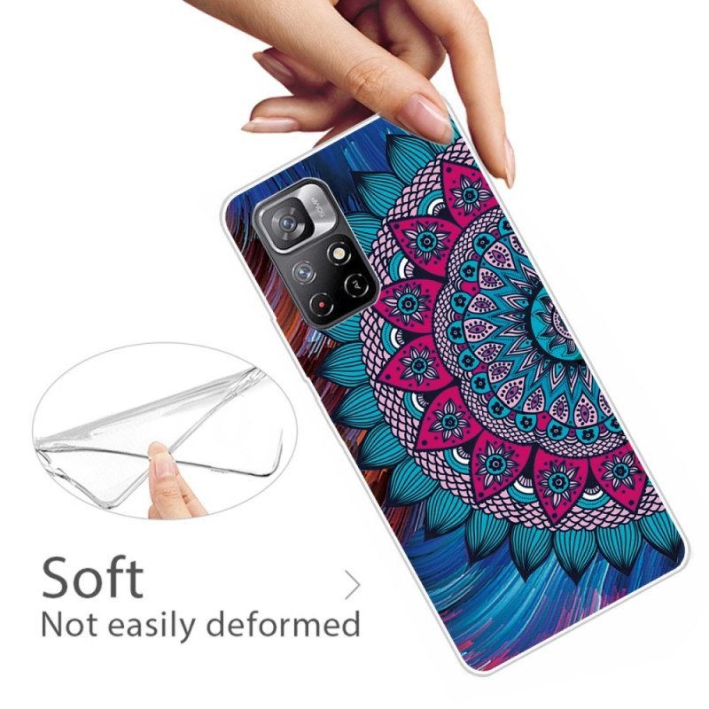 Cover Xiaomi Redmi Note 11 Pro Plus 5G Mandala In Silicone