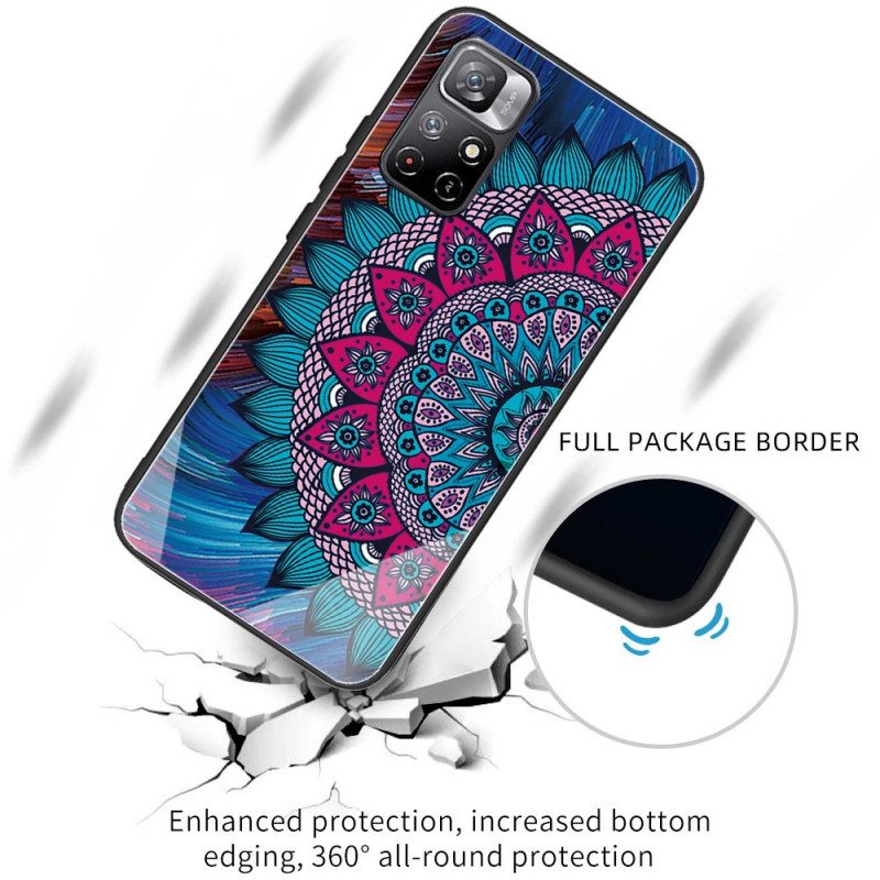 Cover Xiaomi Redmi Note 11 Pro Plus 5G Mandala In Vetro Temperato