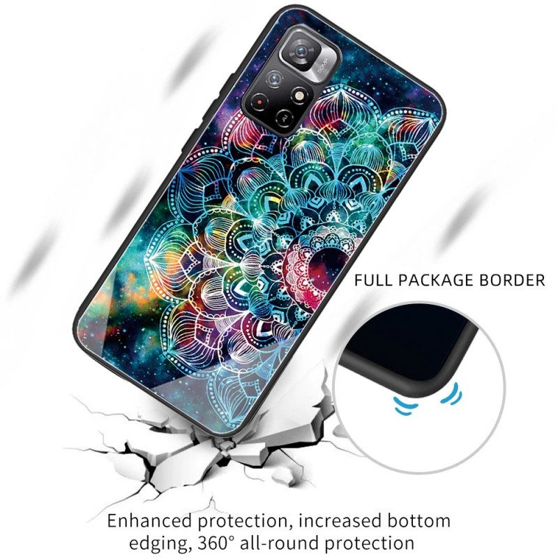 Cover Xiaomi Redmi Note 11 Pro Plus 5G Mandala In Vetro Temperato