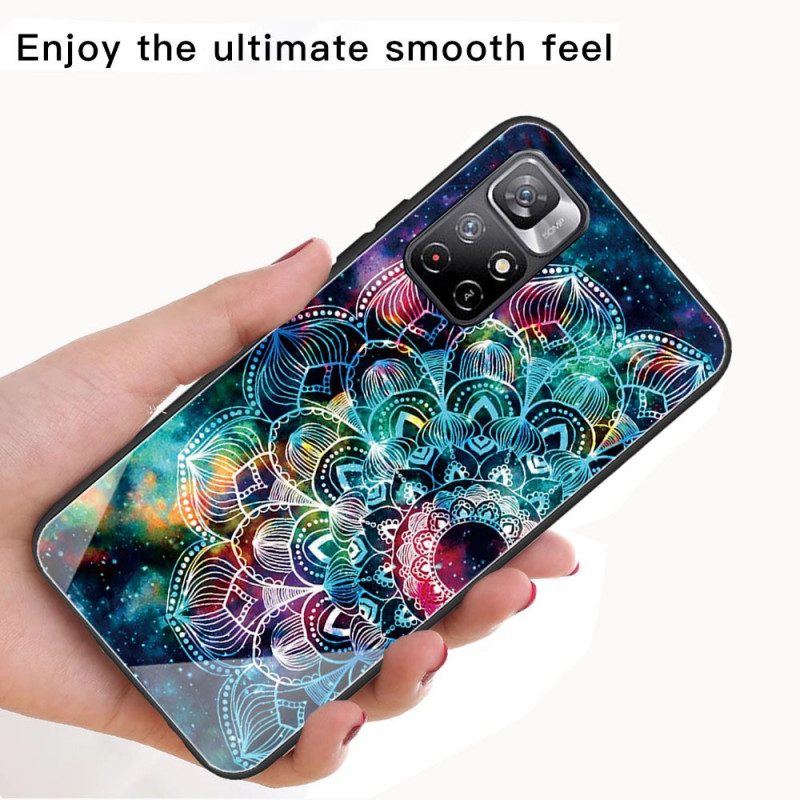 Cover Xiaomi Redmi Note 11 Pro Plus 5G Mandala In Vetro Temperato