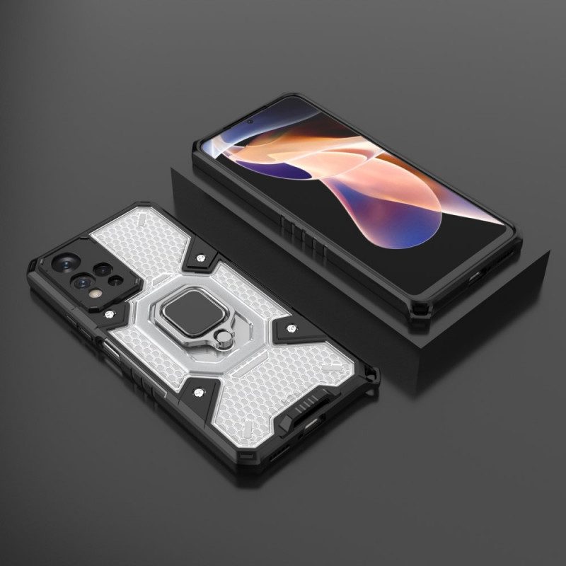 Cover Xiaomi Redmi Note 11 Pro Plus 5G Nido D'ape Con Anello