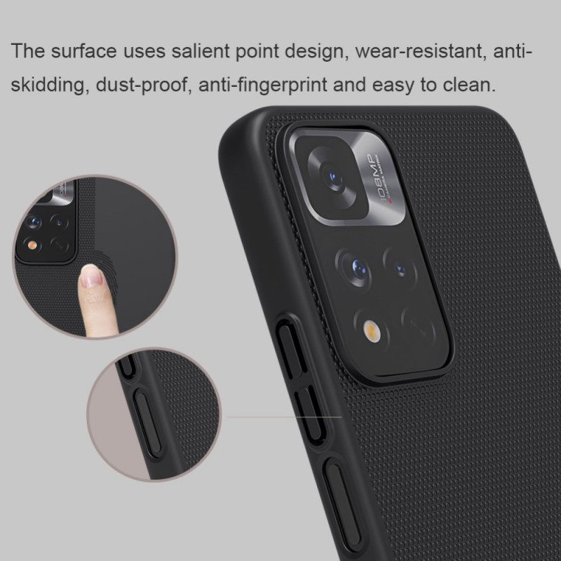 Cover Xiaomi Redmi Note 11 Pro Plus 5G Nillkin Glassato Rigido