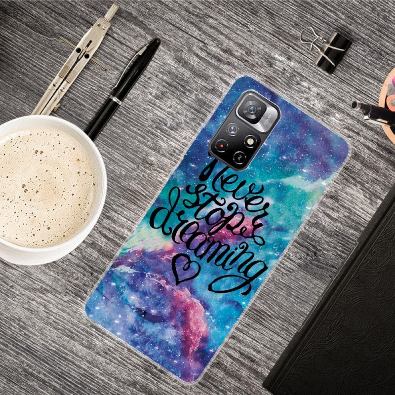 Cover Xiaomi Redmi Note 11 Pro Plus 5G Non Smettere Mai Di Sognare