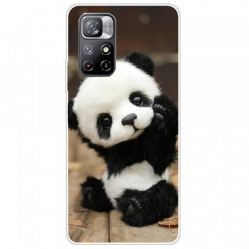 Cover Xiaomi Redmi Note 11 Pro Plus 5G Panda Flessibile