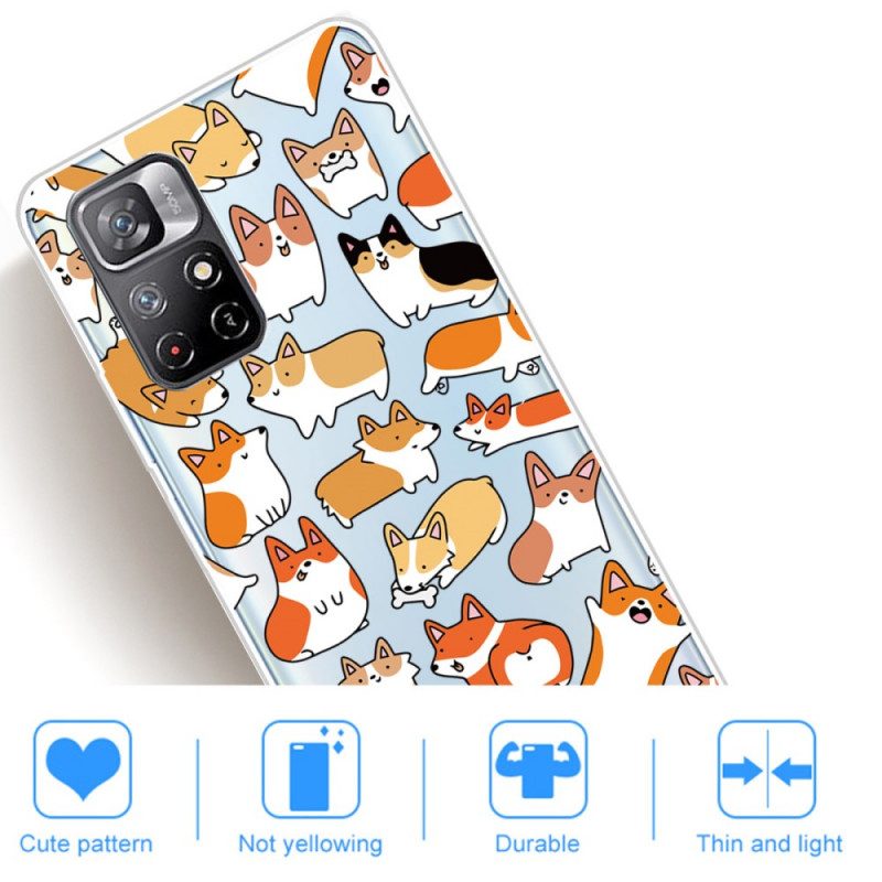 Cover Xiaomi Redmi Note 11 Pro Plus 5G Più Cani