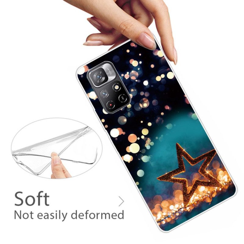 Cover Xiaomi Redmi Note 11 Pro Plus 5G Stella Flessibile