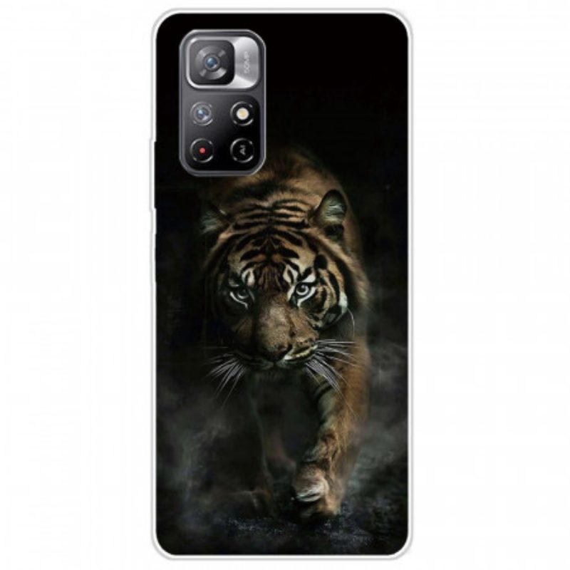 Cover Xiaomi Redmi Note 11 Pro Plus 5G Tigre Flessibile