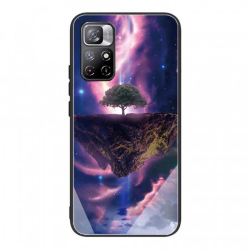 Cover Xiaomi Redmi Note 11 Pro Plus 5G Vetro Temperato Dell'albero Del Mondo