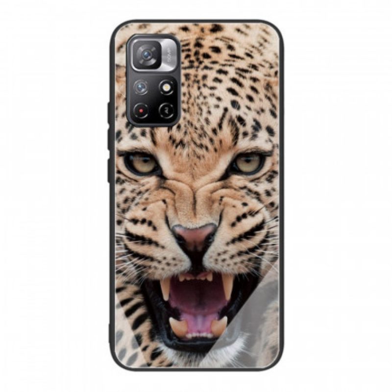 Cover Xiaomi Redmi Note 11 Pro Plus 5G Vetro Temperato Leopardo