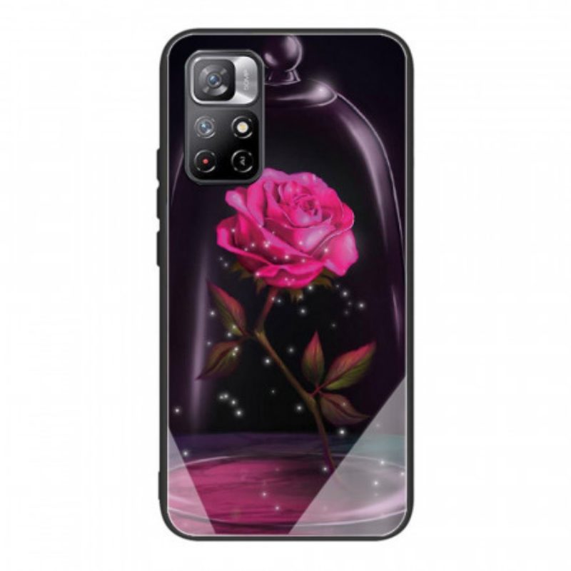 Cover Xiaomi Redmi Note 11 Pro Plus 5G Vetro Temperato Rosa Magico