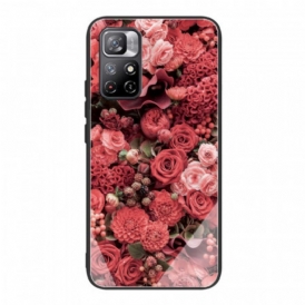 Cover Xiaomi Redmi Note 11 Pro Plus 5G Vetro Temperato Rose Flowers