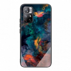 Cover Xiaomi Redmi Note 11 Pro Plus 5G Vetro Temperato Sky