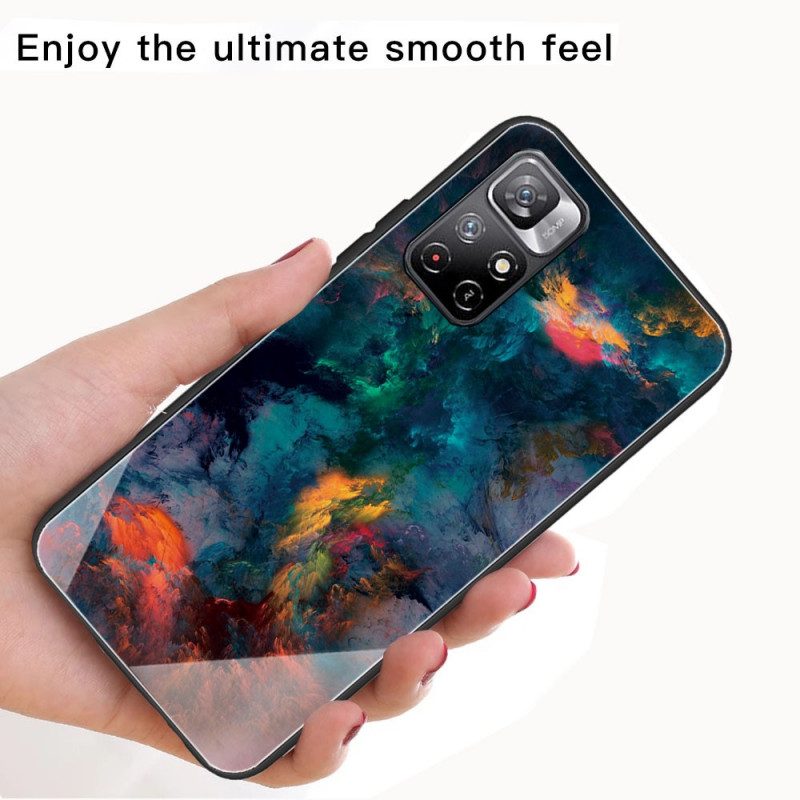 Cover Xiaomi Redmi Note 11 Pro Plus 5G Vetro Temperato Sky