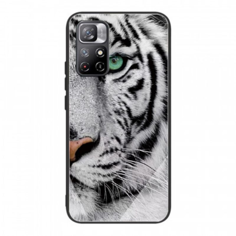 Cover Xiaomi Redmi Note 11 Pro Plus 5G Vetro Temperato Tigre