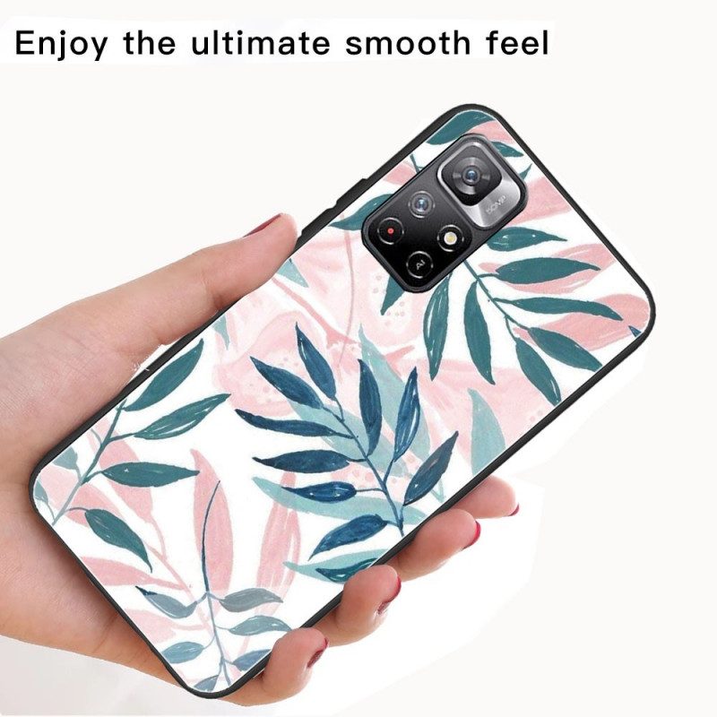 Cover Xiaomi Redmi Note 11 Pro Plus 5G Vetro Temperato Vegetale