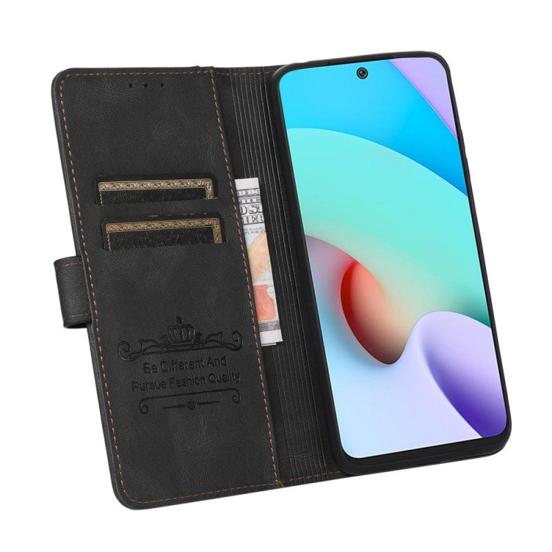 Custodia A Portafoglio Xiaomi Redmi Note 11 Pro Plus 5G Portacarte Anteriore