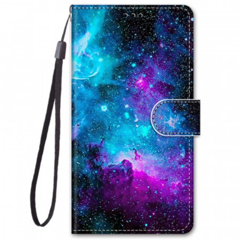 Custodia in pelle Xiaomi Redmi Note 11 Pro Plus 5G Cielo Cosmico