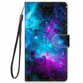 Custodia in pelle Xiaomi Redmi Note 11 Pro Plus 5G Cielo Cosmico