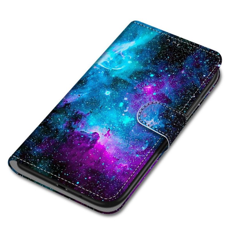 Custodia in pelle Xiaomi Redmi Note 11 Pro Plus 5G Cielo Cosmico