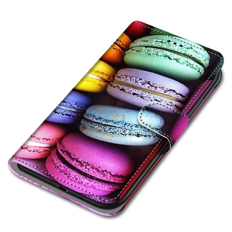 Custodia in pelle Xiaomi Redmi Note 11 Pro Plus 5G Macarons