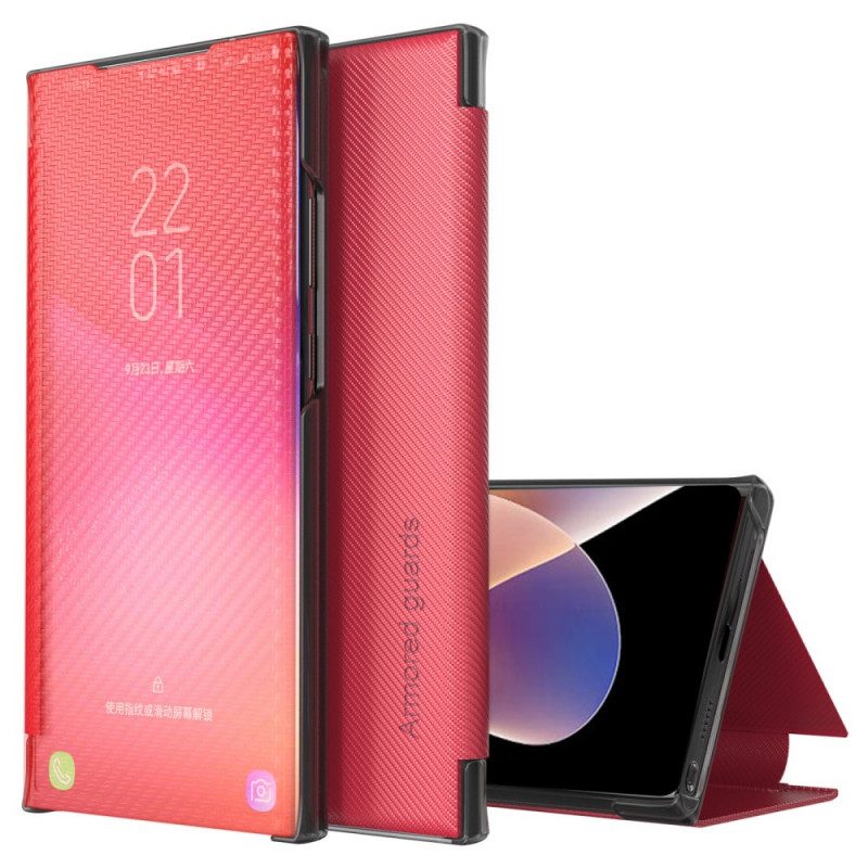 Custodia Xiaomi Redmi Note 11 Pro Plus 5G Fibra Di Carbonio