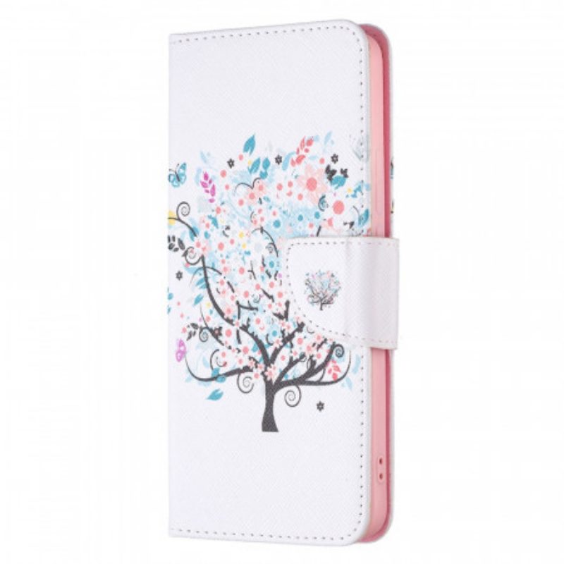 Folio Cover Xiaomi Redmi Note 11 Pro Plus 5G Albero Fiorito