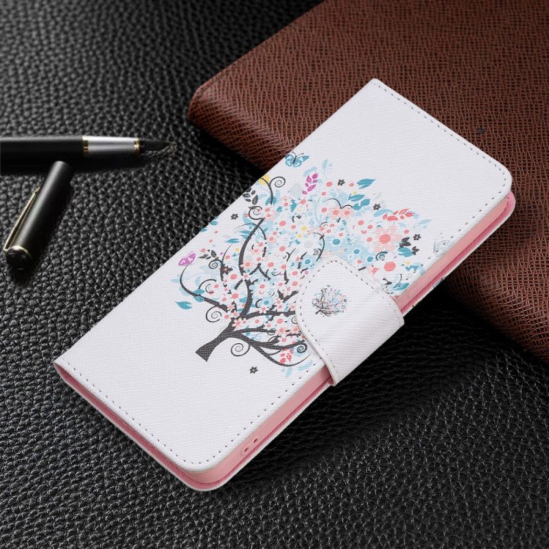 Folio Cover Xiaomi Redmi Note 11 Pro Plus 5G Albero Fiorito