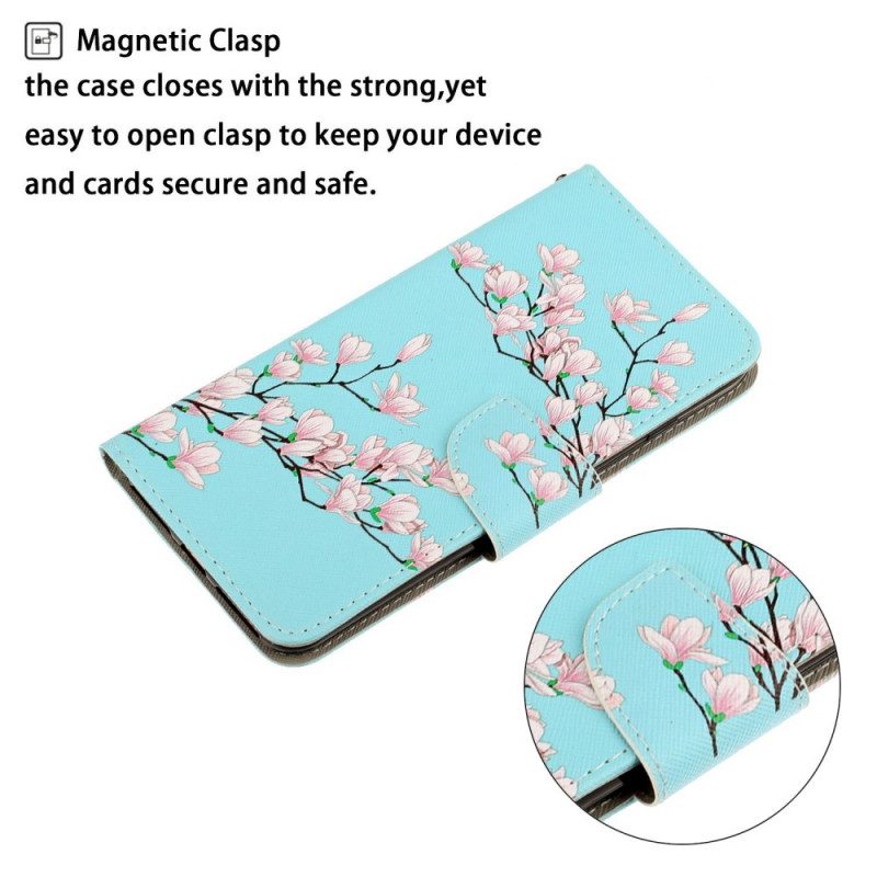 Folio Cover Xiaomi Redmi Note 11 Pro Plus 5G Arbusto Strappy