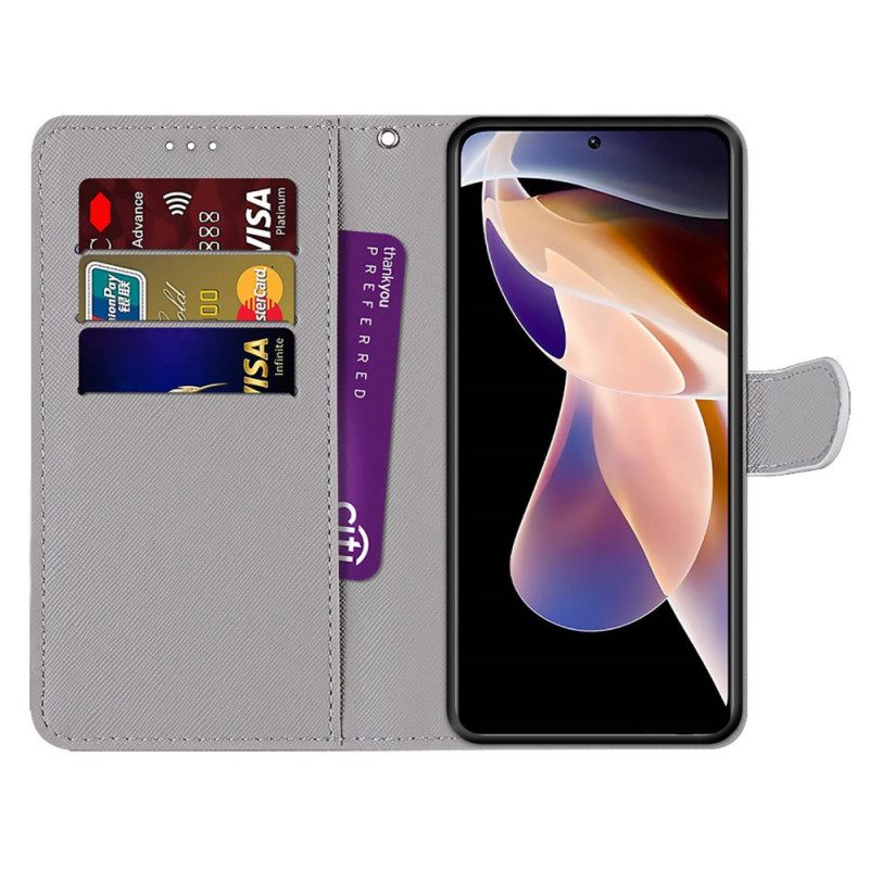 Folio Cover Xiaomi Redmi Note 11 Pro Plus 5G Cane Perizoma